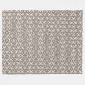 Sand-Dollar Fleecedecke (Vorderseite (Horizontal))