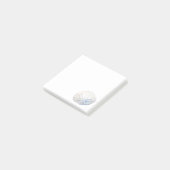 Sand-Dollar-Foto Postit Notes-Stationery Post-it Klebezettel (angewinkelt)
