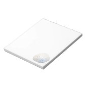 Sand Dollar Foto Stationery Notepad Notizblock (Rotiert)