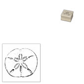 Sand Dollar Gummistempel (Stempel)
