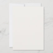 Sand Dollar Hochzeitsnachrichten Karten | (Rückseite)