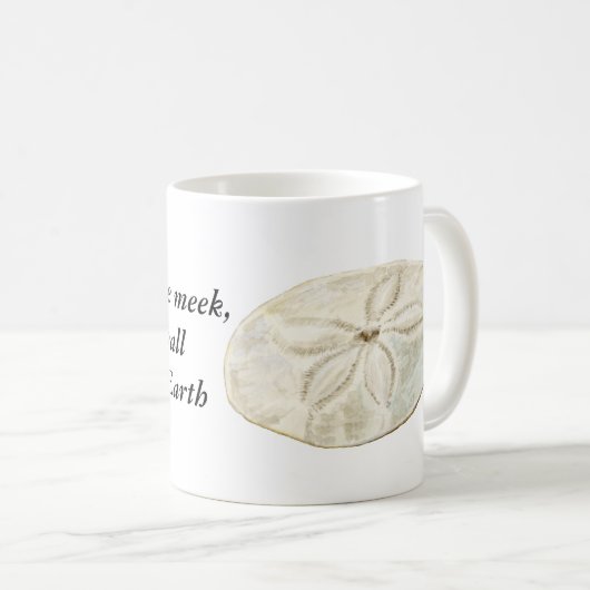 Sand Dollar Kaffeetasse (VorderseiteRechts)