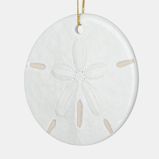 Sand Dollar Küste Weihnachtsbaum Ornament (Links)