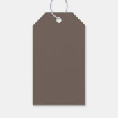 Sand dollar Lace, Vintag Beach Wedding Gefallen Geschenkanhänger (Rückseite)