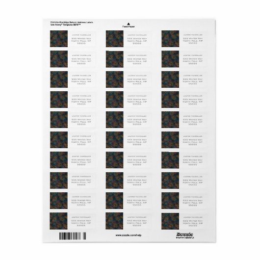 Sand Dollar Lines Red Yellow Blue (Vorne)