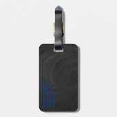 Sand Dollar Lines Red Yellow Blue Gepäckanhänger (Rückseite vertikal)