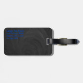 Sand Dollar Lines Red Yellow Blue Gepäckanhänger (Rückseite horizontal)