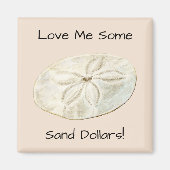 Sand Dollar Magnet (Vorne)