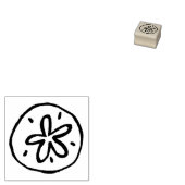 Sand Dollar Muschel Ocean Beach Gummistempel (Stempel)