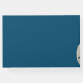 Sand Dollar, Ocean Blue Beach Hochzeit Gästebuch (Rückseite)