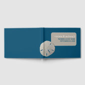 Sand Dollar, Ocean Blue Beach Hochzeit Gästebuch (Voll)