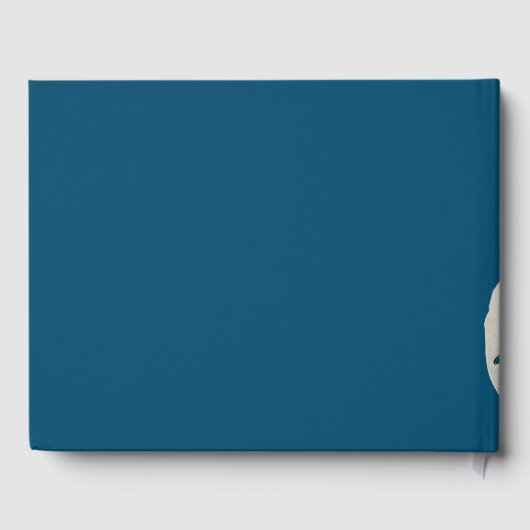 Sand Dollar, Ocean Blue Beach Hochzeit Gästebuch (Rückseite)