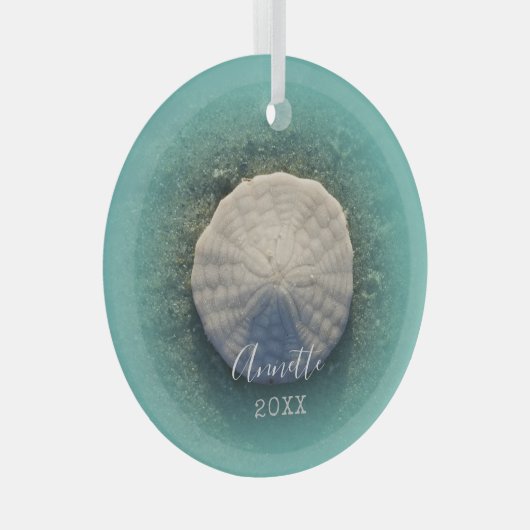 Sand Dollar Ornament (Vorderseite Rechts)
