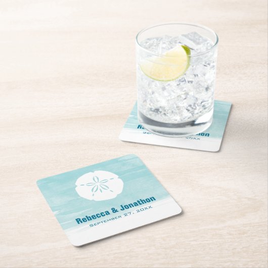 Sand Dollar Paper Untersetzer (Vor Ort)