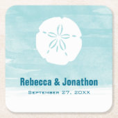 Sand Dollar Paper Untersetzer (Vorderseite)