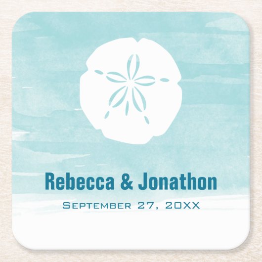 Sand Dollar Paper Untersetzer (Vorderseite)