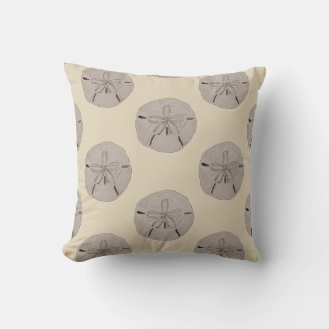 Sand Dollar Pattern Pillow Kissen (Vorderseite)