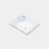 Sand-Dollar Post-it Klebezettel (angewinkelt)