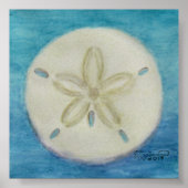 Sand Dollar Print Poster (Vorne)