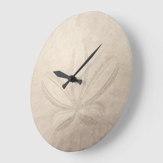 Sand Dollar Round Clock Große Wanduhr (Winkel)
