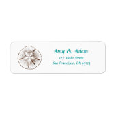 Sand-Dollar-Rücksendeadresse (Vorne)