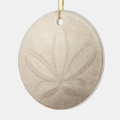 Sand-Dollar-runde Verzierung Keramikornament (Links)