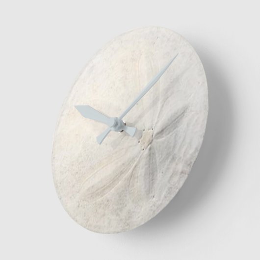Sand Dollar Runde Wanduhr (Winkel)