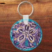 Sand-Dollar-Schlüsselanhänger Schlüsselanhänger (Vorderseite)