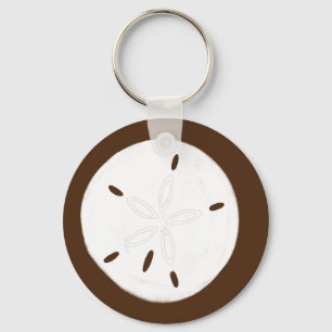 Sand-Dollar-Schlüsselanhänger Schlüsselanhänger