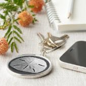 Sand Dollar Sea Muschel Ocean Beach Schlüsselanhän Schlüsselanhänger (Seite)