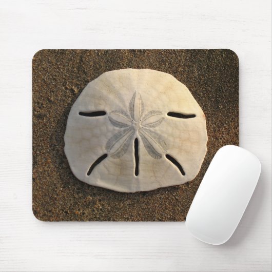 Sand Dollar Sea Muschel Sand Beach Mousepad (Mit Mouse)