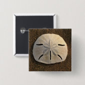 Sand Dollar Seashell Foto Button Custom Buttons (Vorne & Hinten)