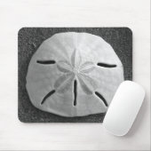 Sand Dollar Seashell Sand Beach Mousepad (Mit Mouse)