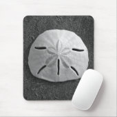 Sand Dollar Seashell Sand Beach Mousepad (Mit Mouse)