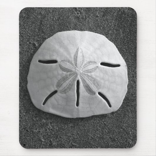 Sand Dollar Seashell Sand Beach Mousepad (Vorne)