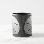 Sand Dollar Seashell Sand Beach Tasse (Zentrum)