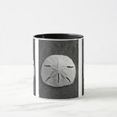Sand Dollar Seashell Sand Beach Tasse (Zentrum)