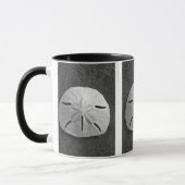 Sand Dollar Seashell Sand Beach Tasse (Links)