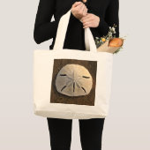 Sand Dollar Seashells Tote Bag Jumbo Stoffbeutel (Vorderseite (Produkt))