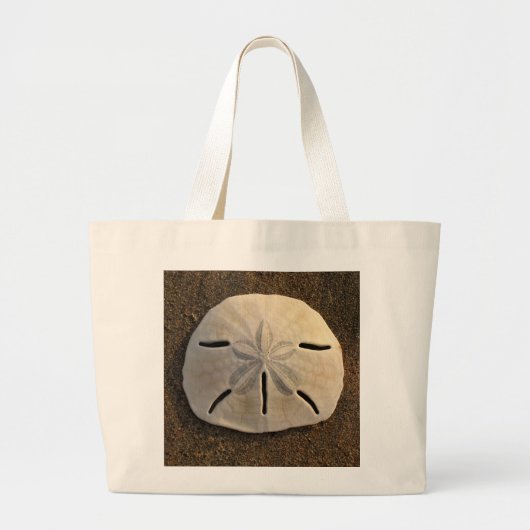 Sand Dollar Seashells Tote Bag Jumbo Stoffbeutel (Vorne)