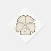 Sand Dollar Serviette (Ecke)