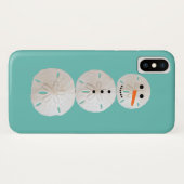 Sand Dollar Snowman Case-Mate iPhone Hülle (Rückseite (Horizontal))