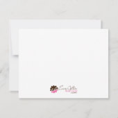 Sand Dollar & Starfish Save the Date (Rückseite)