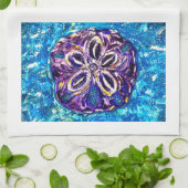 Sand Dollar Teetuch Geschirrtuch (Gefaltet)