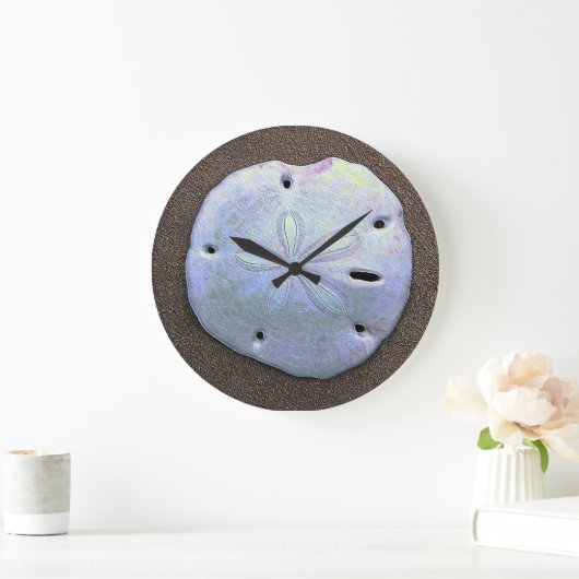 Sand-Dollar-Uhr Große Wanduhr (Zuhause)