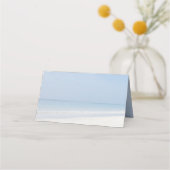 Sand Dollar und Starfish Beach Hochzeit Platzkarte (Rückseite)