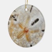 Sand-Dollar unter Wasser Keramik Ornament (Links)
