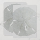 Sand Dollar Wedding Fan Program Paper Programm (Vorne/Hinten)