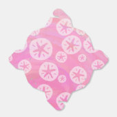 Sand Dollar weiß und rosa Geschenkschachtel (Ungefaltet)