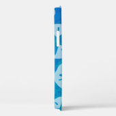 Sand Dollar White and Blue Muster Case-Mate iPhon iPhone Hülle (Rückseite / Rechts)